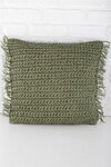 Tansen Kırlent İç Dolgulu Kılıfı 45x45 cm - Kağıt İp El Örgüsü